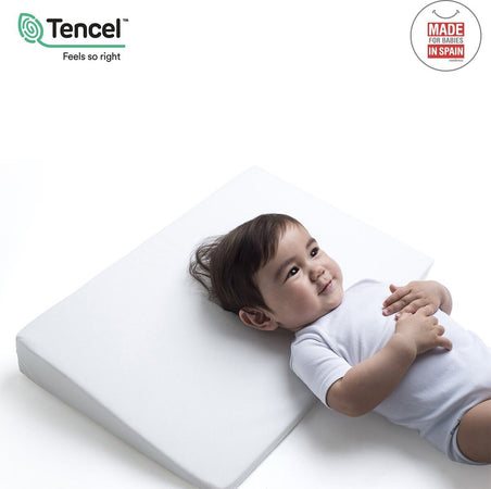 Cuscino Comfort Culla 55X37X8.5 Cm Liso E Bianco Casa e cucina/Tessili per la casa/Biancheria per culle e lettini/Biancheria bebè/Cuscini di sostegno per neonati La Casa Del Bebè - Napoli, Commerciovirtuoso.it