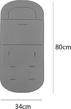 CUSCINO COPRISEDUTA UNIVERSALE GRIGIO 4 STAGIONI DI RICAMBIO STUOIA DOPPIO LATO PER PASSEGGINO NEONATO  Trade Shop italia - Napoli, Commerciovirtuoso.it