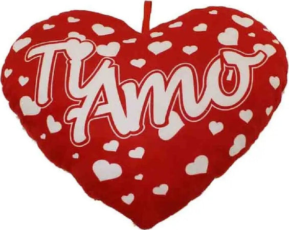 Cuscino Cuore In Peluche Scritta Ti Amo 28cm San Valentino 2 Mod Assortiti 65484 Giochi e giocattoli/Peluche/Animali di peluche Trade Shop italia - Napoli, Commerciovirtuoso.it