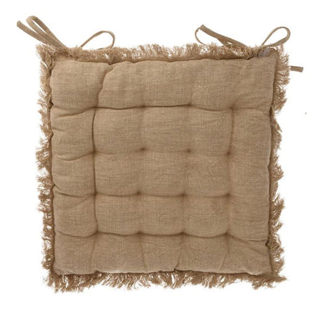 Cuscino imbottito per sedia in cotone  40 x 40 cm