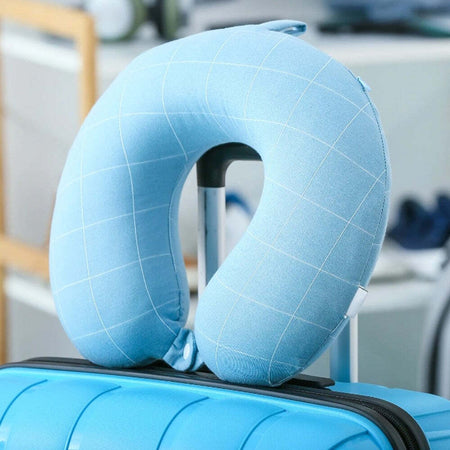 Cuscino Da Viaggio Collo Collare Poggiatesta Cervicale 31cm Viaggi Auto Aereo Moda/Valigie borse e accessori da viaggio/Accessori/Accessori da viaggio/Cuscini da viaggio Trade Shop italia - Napoli, Commerciovirtuoso.it