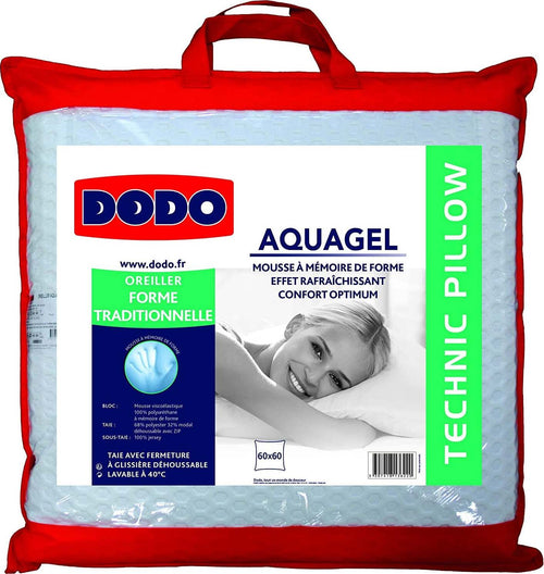 Cuscino Dodo Aquagel in poliestere/Modal, uni + rivestimento sotto poliestere/ Casa e cucina/Tessili per la casa/Biancheria da letto/Cuscini/Cuscini standard Scontolo.net - Potenza, Commerciovirtuoso.it