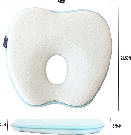 Cuscino ergonomico  testa piatta Casa e cucina/Tessili per la casa/Biancheria per culle e lettini/Biancheria bebè/Cuscini di sostegno per neonati La Casa Del Bebè - Napoli, Commerciovirtuoso.it