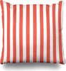 Cuscino grande per sedia poltrona 43x43 cm a righe arancione e bianco Giardino e giardinaggio/Arredamento da giardino e accessori/Cuscini/Cuscini per sedie da giardino Decor Space - Altamura, Commerciovirtuoso.it