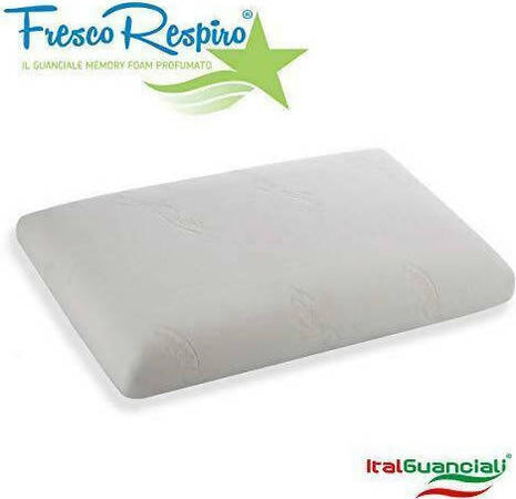 Cuscino Guanciale Fresco Respiro Cuscino in Memory Foam per Letto Traspirante Igienico Massaggiante Prodotto Italiano Italguanciali Art. 21 Casa e cucina/Tessili per la casa/Biancheria da letto/Cuscini/Cuscini standard L’Orchidea - Siderno, Commerciovirtuoso.it