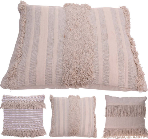 Cuscino imbottito in cotone decorativo per divano sfoderabile 45 x 45 cm Giardino e giardinaggio/Arredamento da giardino e accessori/Cuscini/Cuscini per divani Decor Space - Altamura, Commerciovirtuoso.it