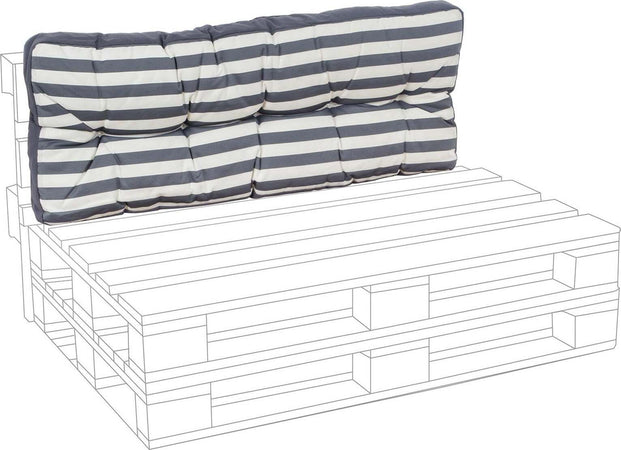 Cuscino imbottito per pedane in legno divani con bancali 120 cm Giardino e giardinaggio/Arredamento da giardino e accessori/Cuscini/Cuscini per divani Decor Space - Altamura, Commerciovirtuoso.it