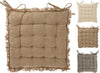 Cuscino Imbottito Per Sedia In Cotone Sfoderabile 40 X 40 Cm Giardino e giardinaggio/Arredamento da giardino e accessori/Cuscini/Cuscini per sedie da giardino Decor Space - Altamura, Commerciovirtuoso.it