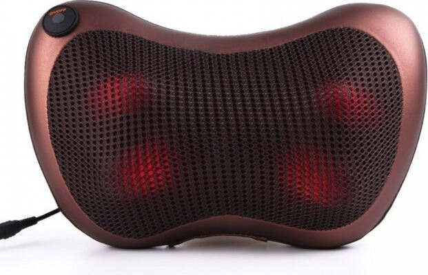 CUSCINO MASSAGGIANTE MASSAGGIATORE CASA AUTO MASSAGGIO SHIATSU SCHIENA COLLO  Trade Shop italia - Napoli, Commerciovirtuoso.it