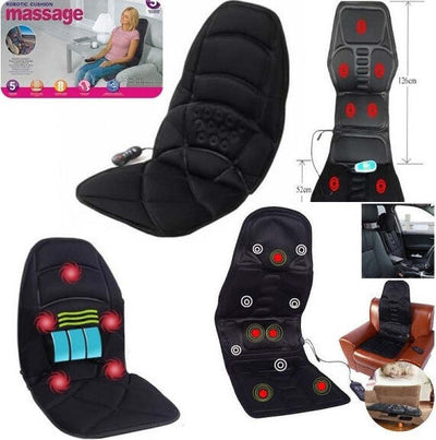Cuscino Massaggiante Per Sedile Auto Sedia Casa Divano Massaggio Con Telecomando Salute e cura della persona/Benessere/Massaggi e relax/Massaggiatori elettrici/Sedie e materassini per massaggi elettrici Trade Shop italia - Napoli, Commerciovirtuoso.it