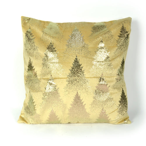 Cuscino in velluto decorazione natalizia per sedie e poltrone 42 cm