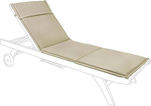 Cuscino per lettino da esterno per spiaggine , idrorepellente 190 x 62 cm Giardino e giardinaggio/Arredamento da giardino e accessori/Cuscini/Cuscini per divani Decor Space - Altamura, Commerciovirtuoso.it