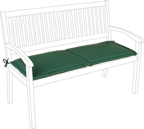 Cuscino per panca a 2 posti, idrorepellente e sfoderabile cerniera lampo, da 115 x 47 cm Giardino e giardinaggio/Arredamento da giardino e accessori/Cuscini/Cuscini per divani Decor Space - Altamura, Commerciovirtuoso.it