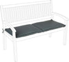 Cuscino per panca a 2 posti, idrorepellente e sfoderabile cerniera lampo, da 115 x 47 cm Giardino e giardinaggio/Arredamento da giardino e accessori/Cuscini/Cuscini per divani Decor Space - Altamura, Commerciovirtuoso.it