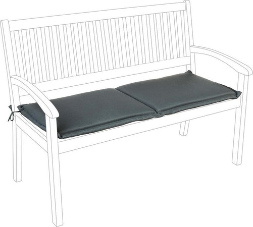 Cuscino per panca a 2 posti, idrorepellente e sfoderabile cerniera lampo, da 115 x 47 cm Giardino e giardinaggio/Arredamento da giardino e accessori/Cuscini/Cuscini per divani Decor Space - Altamura, Commerciovirtuoso.it