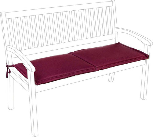 Cuscino per panca a 2 posti, idrorepellente e sfoderabile cerniera lampo, da 115 x 47 cm Giardino e giardinaggio/Arredamento da giardino e accessori/Cuscini/Cuscini per divani Decor Space - Altamura, Commerciovirtuoso.it
