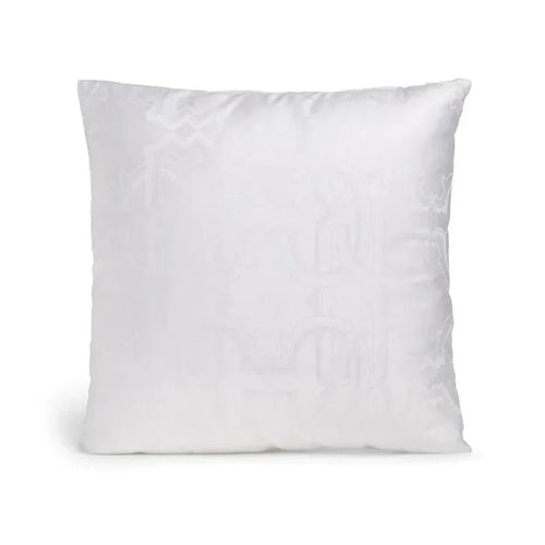 Cuscino Roberto Cavalli Logo 60x60 Raso Cotone