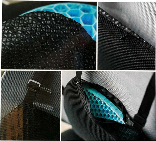 Cuscino Sedia Antidecubito In Memory Gel Postura Schiena Ufficio Auto Esterno Casa e cucina/Arredamento/Studio/Accessori/Cuscini per sedie e supporti lombari Trade Shop italia - Napoli, Commerciovirtuoso.it