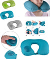 Cuscino Viaggio Collo Collare Poggiatesta Cervicale Con Pompa Gonfiaggio Moda/Valigie borse e accessori da viaggio/Accessori/Accessori da viaggio/Cuscini da viaggio Trade Shop italia - Napoli, Commerciovirtuoso.it