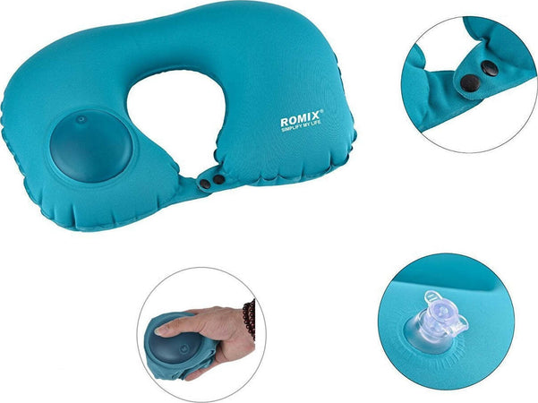 Cuscino Viaggio Collo Collare Poggiatesta Cervicale Con Pompa Gonfiaggio Moda/Valigie borse e accessori da viaggio/Accessori/Accessori da viaggio/Cuscini da viaggio Trade Shop italia - Napoli, Commerciovirtuoso.it