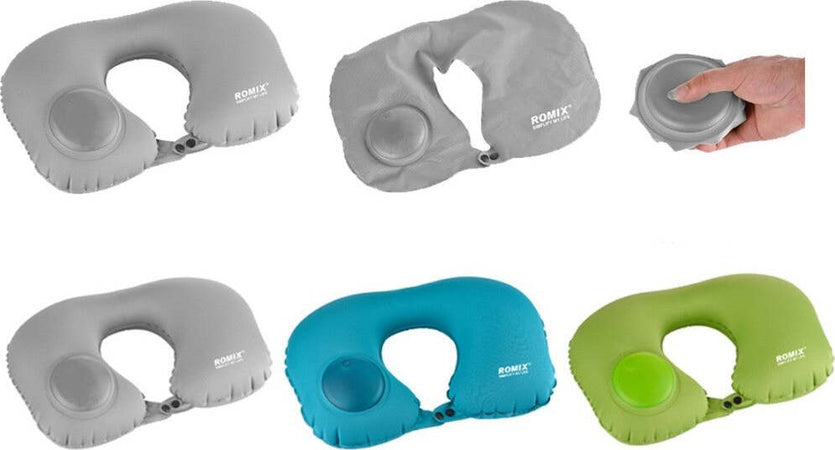 Cuscino Viaggio Collo Collare Poggiatesta Cervicale Con Pompa Gonfiaggio Moda/Valigie borse e accessori da viaggio/Accessori/Accessori da viaggio/Cuscini da viaggio Trade Shop italia - Napoli, Commerciovirtuoso.it