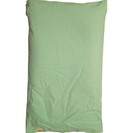 SCEN-Cuscino Letto cm. 70X45 in pula di Farro biologica, con federa esterna tessuto a righine compreso. Omaggio-esaurimento Cuscini per ordini superiori a 50,00€