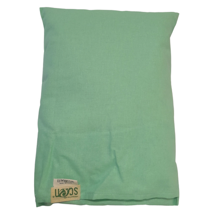 SCEN Cuscino per Culla, cm.30x20 in pula di Farro bio, Senza Cerniere e Parti Metalliche, Made in Italy, qualità Sartoriale Toscana. I colori sono assortiti e la foto rappresenta alcuni di quelli disponibili. Omaggio-Cuscini per ordini superiori a 50,00€