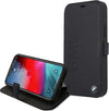 custodia-a-libro-bmw-iphone-12-mini-blu-vera-pelle