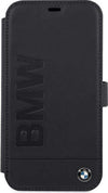 custodia-a-libro-bmw-iphone-12-mini-blu-vera-pelle