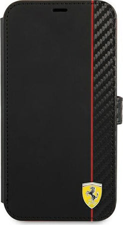 custodia-a-libro-ferrari-iphone-13-pro-nera
