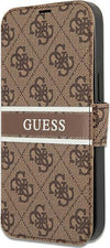 custodia-a-libro-guess-iphone-13-brown