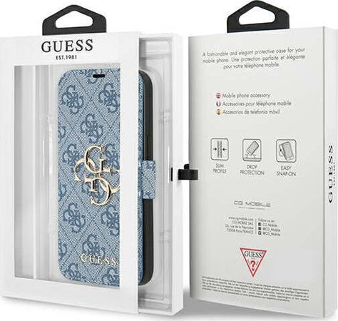 custodia-a-libro-guess-iphone-13-mini-blu