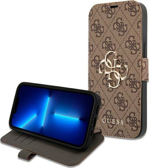 custodia-a-libro-guess-iphone-13-pro-brown