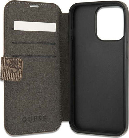 custodia-a-libro-guess-iphone-13-pro-brown