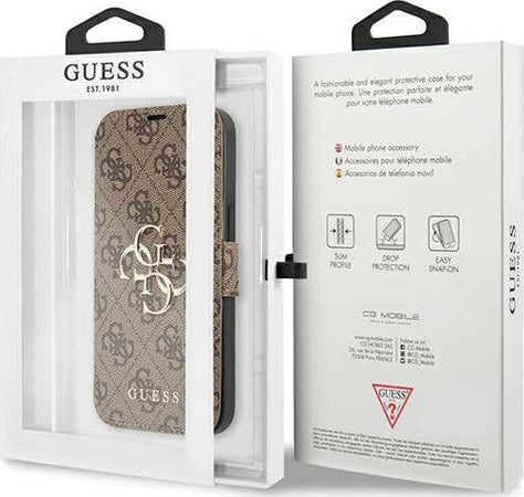 custodia-a-libro-guess-iphone-13-pro-brown