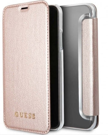 custodia-a-libro-guess-iphone-x/xs-rose-gold