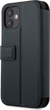 custodia-a-libro-mercedes-iphone-12-pro-max-blu-vera-pelle