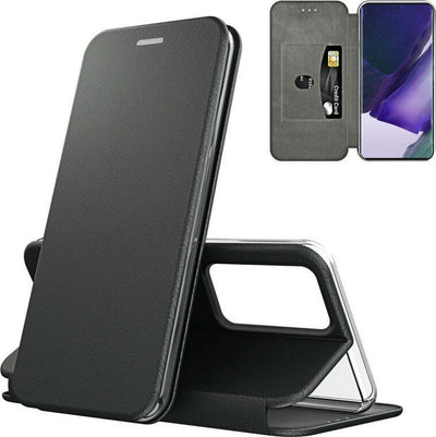 custodia-a-libro-ralme-c53-con-porta-carte-di-credito-black