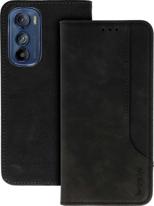 custodia-a-libro-redmi-note-12-pro-con-porta-carte-di-credito-chiusura-magnetica-nera