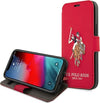 custodia-a-libro-u.s.-polo-iphone-12-mini-rossa