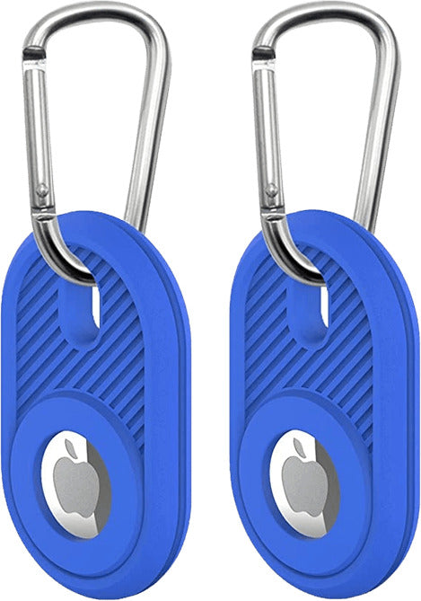 Custodia AirTags Locator Tracker con Portachiavi Blu Elettronica/Cuffie auricolari e accessori/Custodie Liquidator Italia - Nicosia, Commerciovirtuoso.it
