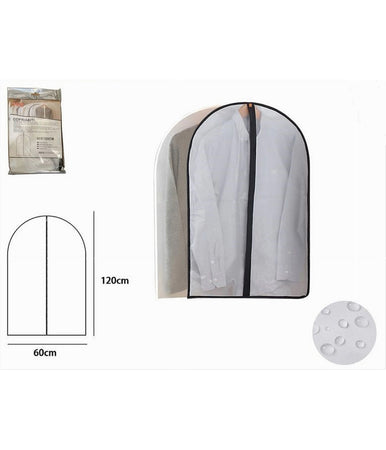 Custodia Copriabito Fodera Indumenti Giacca Cappotto Con Cerniera 60x120cm 87416