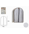 Custodia Copriabito Fodera Indumenti Giacca Cappotto Con Cerniera 60x80cm 87413