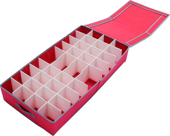 Custodia di stoccaggio per palline di Natale in vetro con maniglie Casa e cucina/Decorazioni per interni/Addobbi e decorazioni per ricorrenze/Decorazioni natalizie/Addobbi e decorazioni/Palle e palline MagiediNatale.it - Altamura, Commerciovirtuoso.it