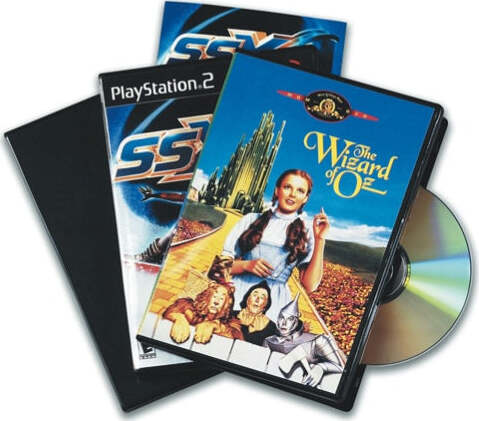 Custodia per DVD singolo - nero - Fellowes - scatola 5 pezzi Elettronica/Informatica/Accessori/Custodie supporti vergini Eurocartuccia - Pavullo, Commerciovirtuoso.it