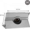 Custodia protettiva rotante in similpelle argento per iPad 2/3/4 Elettronica/Informatica/Accessori/Accessori per Tablet PC/Custodie morbide e rigide/Custodie morbide Scontolo.net - Potenza, Commerciovirtuoso.it