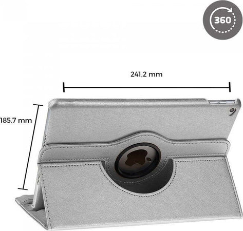 Custodia protettiva rotante in similpelle argento per iPad 2/3/4 Elettronica/Informatica/Accessori/Accessori per Tablet PC/Custodie morbide e rigide/Custodie morbide Scontolo.net - Potenza, Commerciovirtuoso.it