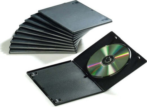 Custodia Slim per 2 DVD - nero - Fellowes - scatola 10 pezzi Elettronica/Informatica/Accessori/Custodie supporti vergini Eurocartuccia - Pavullo, Commerciovirtuoso.it