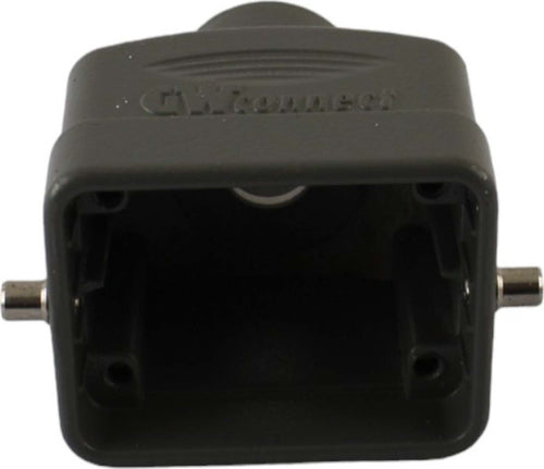 Custodia-volante-metallo-6-poli-1-leva-uscita-dritta-PG13,5-Aleyay