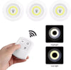 kit 3 faretti remote control